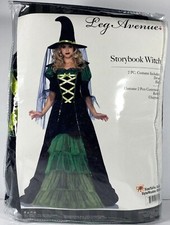 Leg Avenue Women's 2 Piece Storybook Witch Costume - Size XL