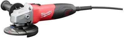 Small Angle Grinder Corded 4.5 in. Milwaukee 7 Amp Compact Fast Grinding Tool