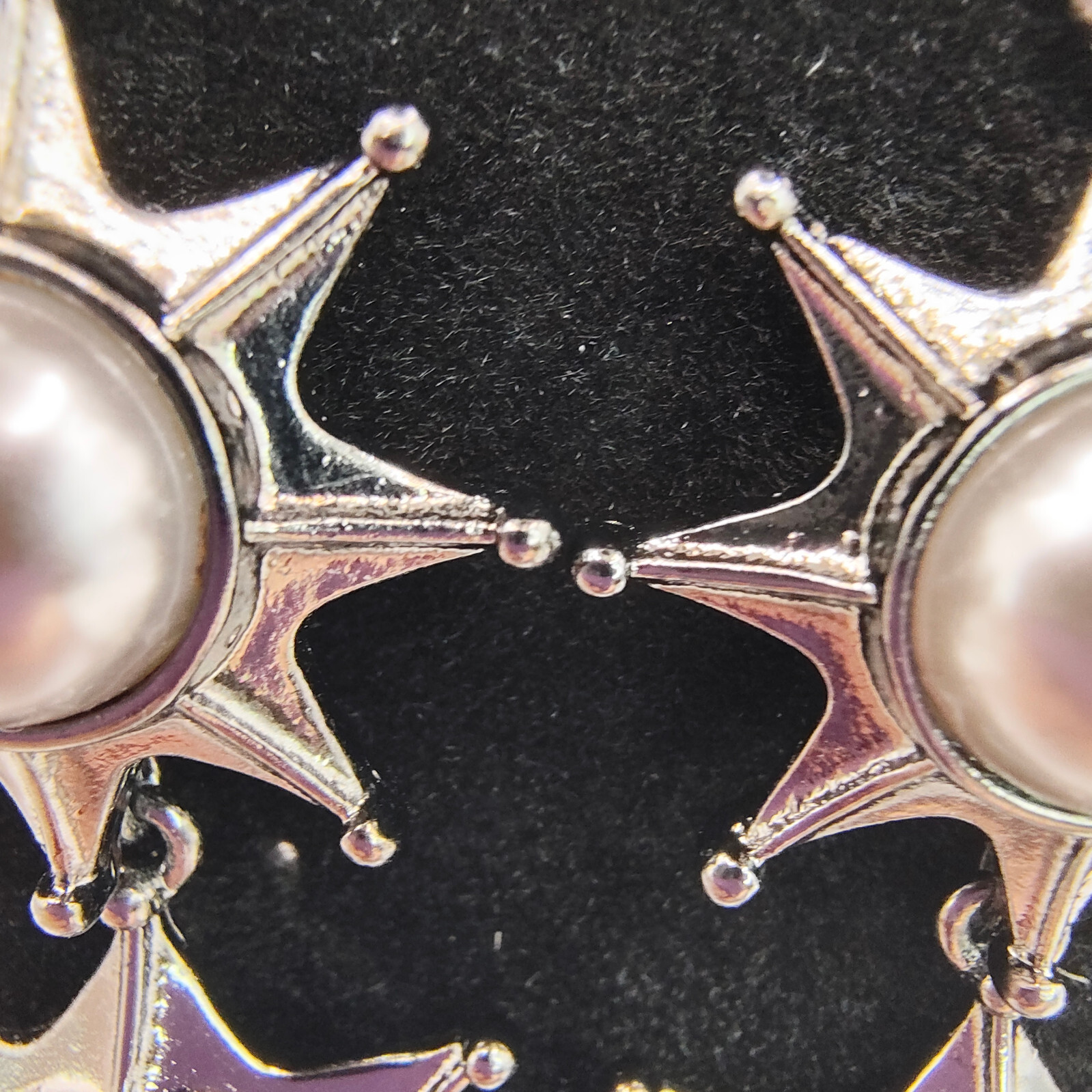 Hutton Wilkinson Earrings Rhinestone Starburst St… - image 12