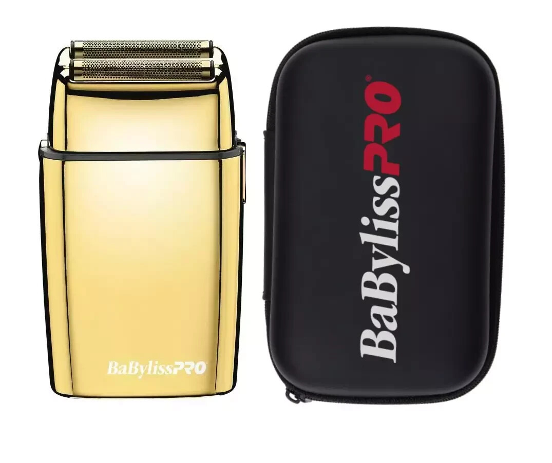 BaByliss PRO　FOILFX02G　Cordless　バリカン　希少 BaBylissPRO FOILFX02 Cordless Gold Metal Double Foil Shaver
