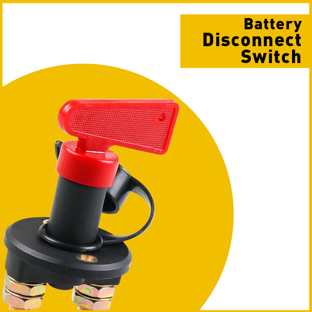 12V Battery Isolator Kill Switch for Automotive Marine Power Cut Off