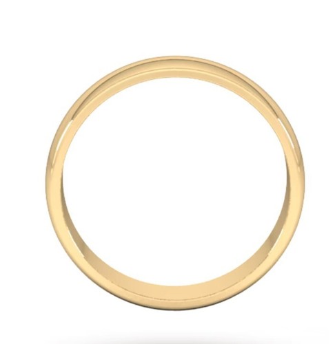 Ehering Band 9 kt Gold D-Form 9 kt Gelbgold - Bild 4 von 6
