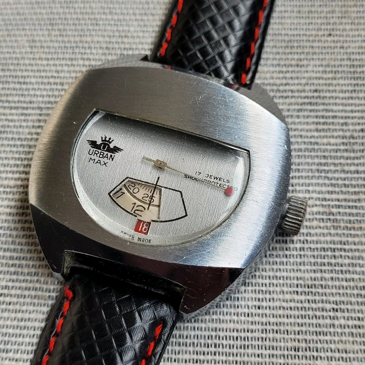 Urban Max Oversized Jump Hour Style Vintage Digital Watch | eBay