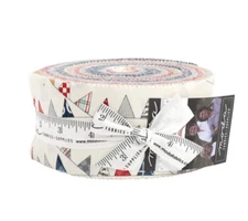 VINTAGE Jelly Roll Sweetwater Moda Fabrics retro quilting sewing bunting 55650JR