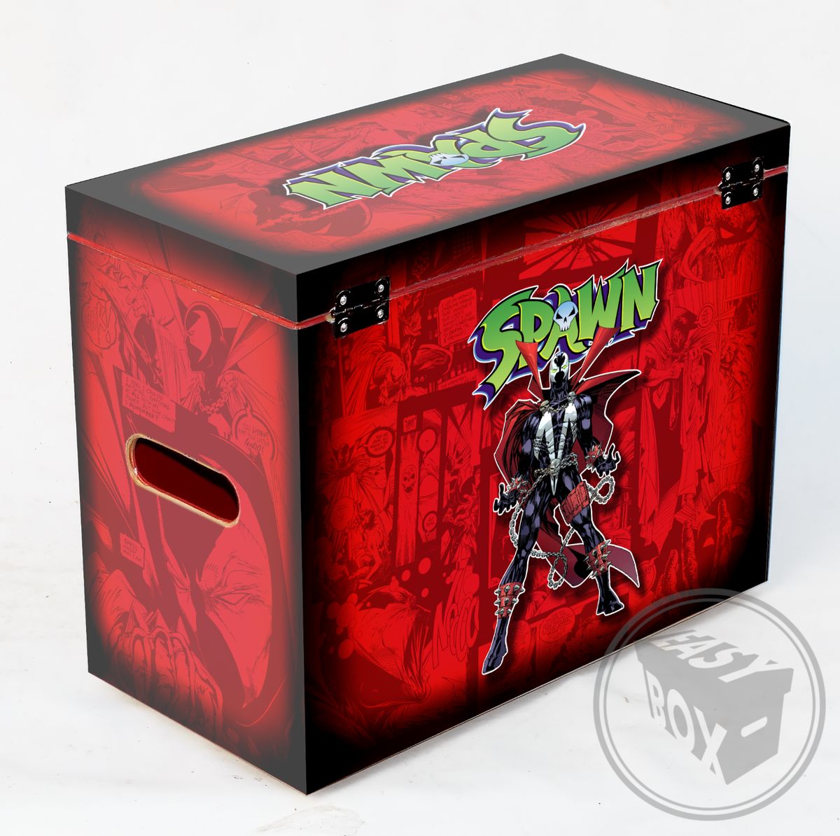 Spawn #2 - Large Comic Book Hard Storage Box Chest MDF | eBay
