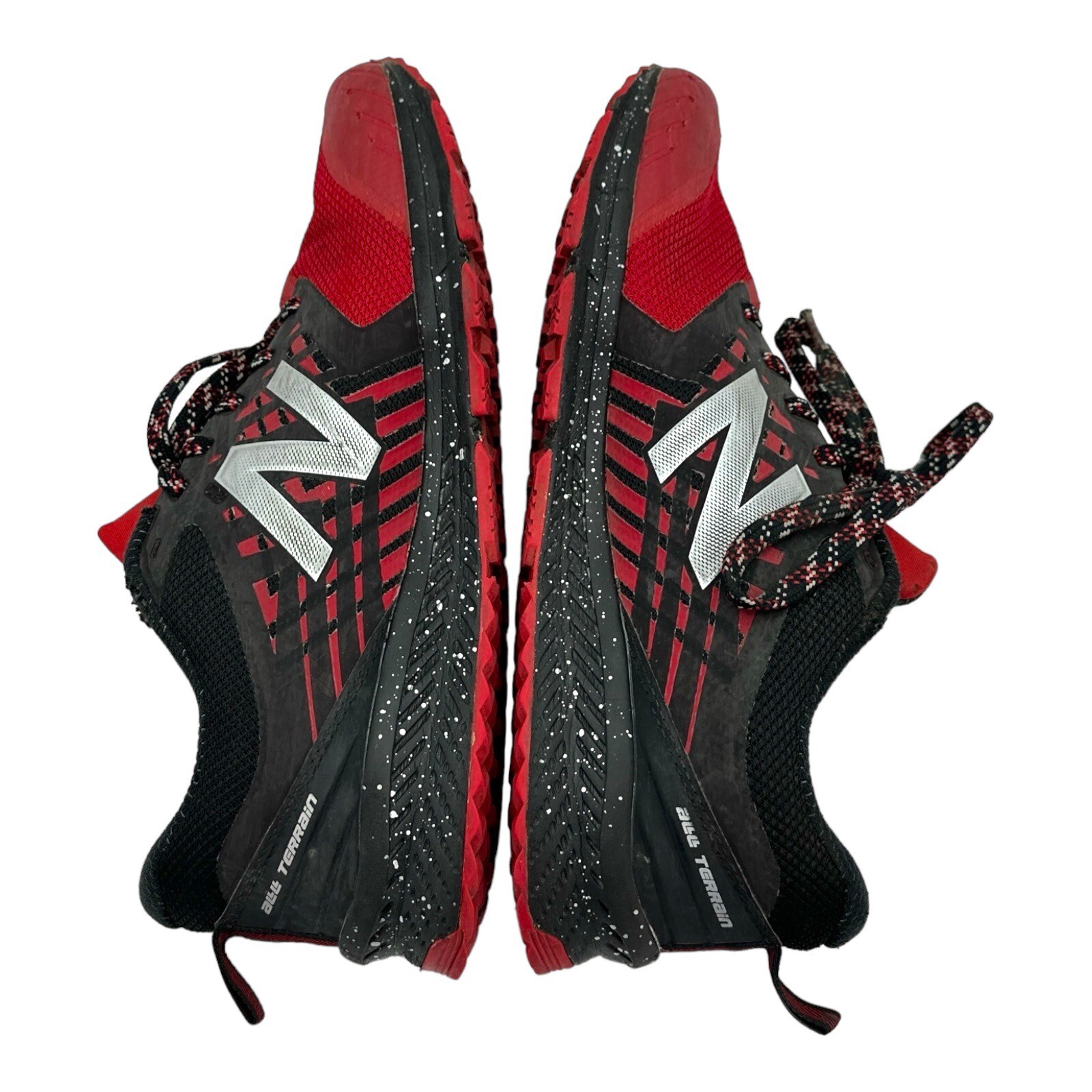 New Balance Nitrel V1 FuelCore Trail Running Shoe Men Size 10 Red Black