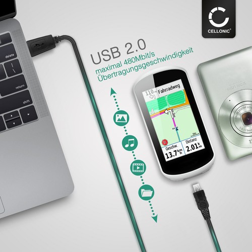 USB Datenkabel für Garmin 010-11478-00 - Bild 5 von 5