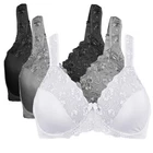 32-54 DFGHIJ Cup Plus Size Bra Bralette Women Sexy Underwired Minimizer Full Cup