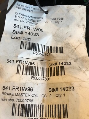 Ferrari 348 / 355, ABS Hydraulic Control Unit Assembly, Used