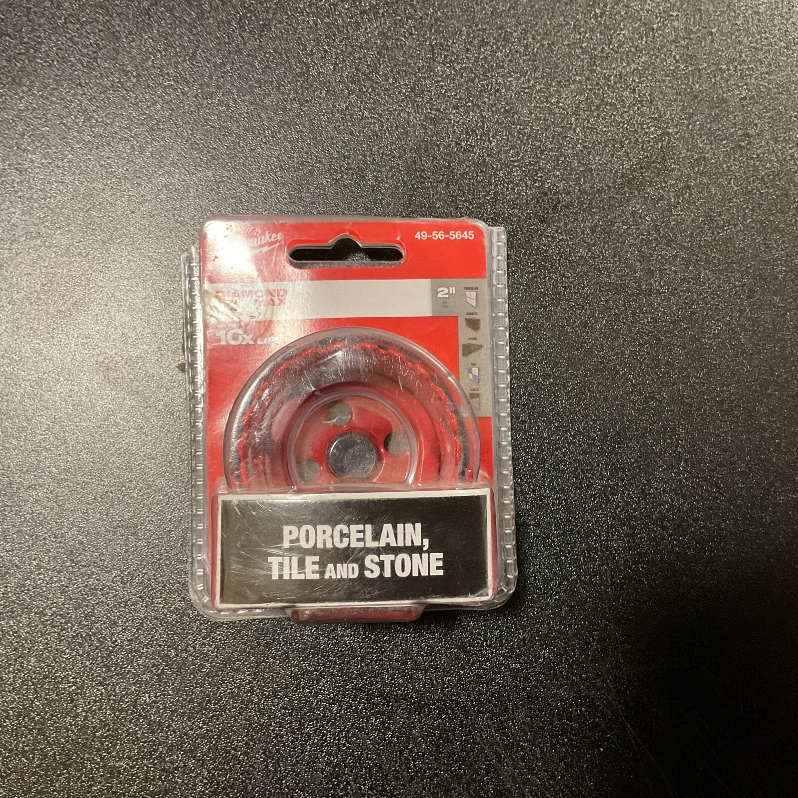 Milwaukee 2-Inch Diamond Max Hole Saw Bit 49-56-5645 New Damaged Box  