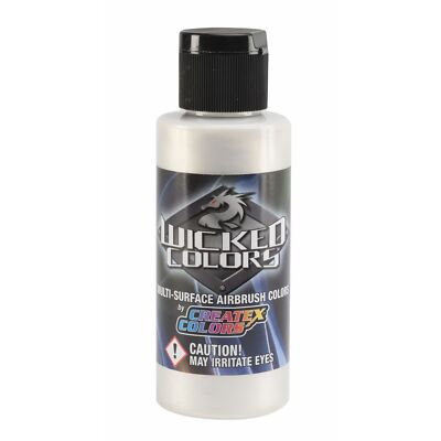 (253,00 /1l) Createx Wicked W352 Platin metallic 60ml  Airbrush Farbe