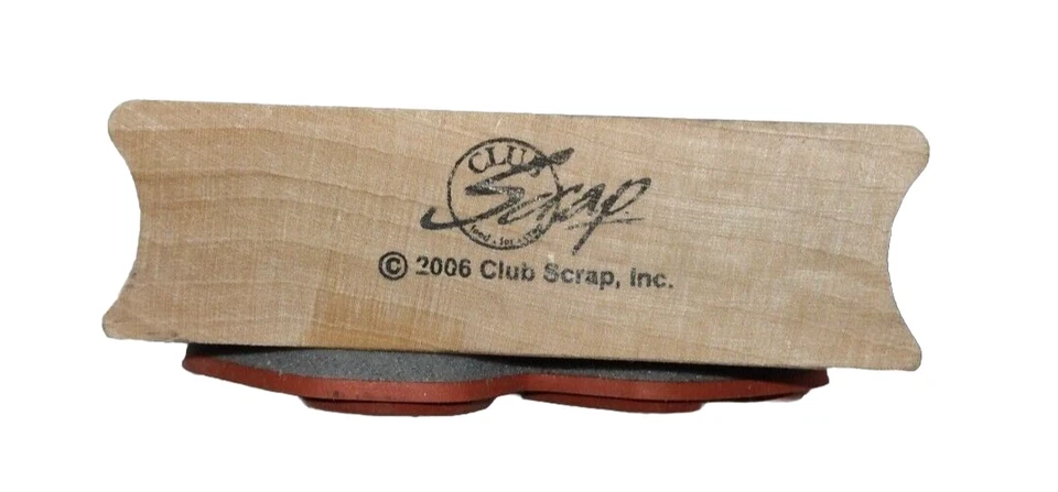 Club Scrap Sketched Abstract Insect Wood Mounted Rubber Stamp - Изображение 3 из 3