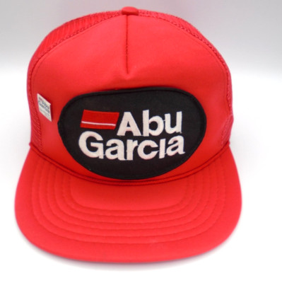 Vintage Abu Garcia Take it to the MAX Pin Mesh Snapback Patch Rope Trucker Hat