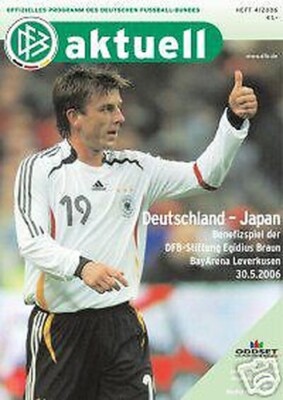 30.05.2006 DFB-Current 4/2006 Germany - Japan