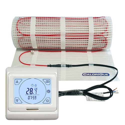 Calorique Twin-Heizkabelmatten elektrische Fußbodenheizung 200 W/m² / 1 - 24 m² - Bild 6 von 13