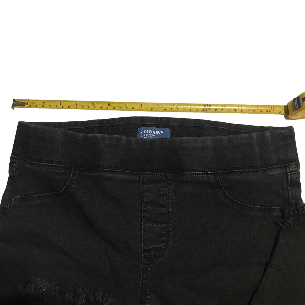 Black jeggings old navy hot sale