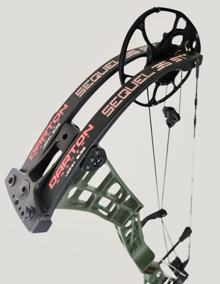 Darton Sequel 35st, RH/70 OD Green with FREE Darton Bow Stand!