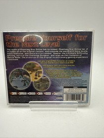 Phantasy Star Online Ver. 2 (Sega Dreamcast, 2001) Missing Front Cover/Manual -