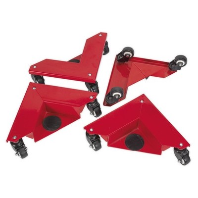 Sealey Ecktransportwagen Set Mit 4 - 150Kg Kapazität CM4
