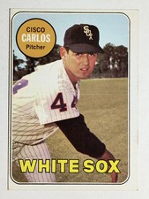 1969 Topps #54 Cisco Carlos (VGEX)