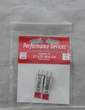 27Mhz AM Transmitter/Receiver Crystal Set 27.675Mhz Euro CH34 