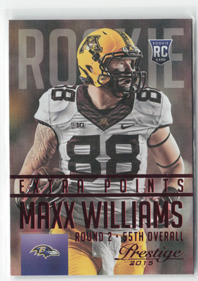 2015 Panini Prestige - Rookie Maxx Williams #268 Red Foil Extra Points