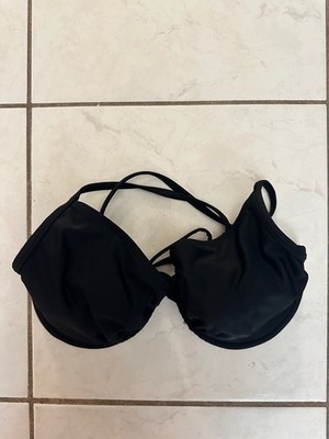 H2oh! Black Swimsuit Top Size DD