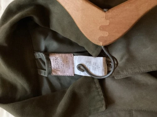 Filson waterfowl 435 olive coat jacket image 4