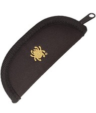 Spyderco Small Nylon Pouch With Gold-Color Logo For Folding Knives MADE IN USA