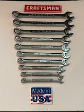 Craftsman Usa 12pt Point Metric Wrench Set 7mm-16mm 10pc. Craftsman Usa 12pt Point Metric Wrench Set 7mm-16mm 10pc.