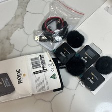 Rode Wireless Go II Dual-Channel Wireless Microphone System Black