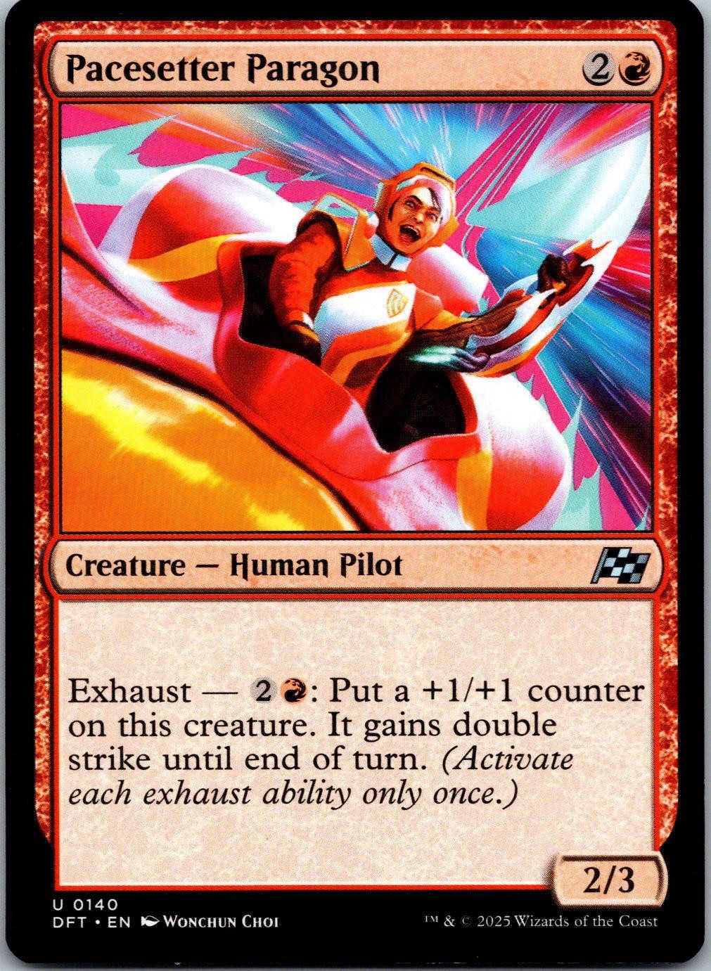 Pacesetter Paragon 140 Uncommon Aetherdrift Magic: The Gathering Lightly Played