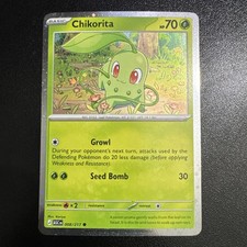 Pokemon TCG Chikorita 8/217 ME2.5 Ascended Heroes Cosmos Holo NM