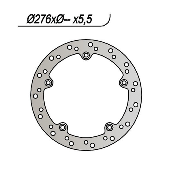 BMW R RT (R22) 850 Hintere Bremsscheibe NG 236 2002 2006-image