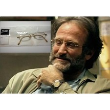 Jean Paul Gaultier JPG VINTAGE Robin Williams Gold Eyeglasses 55-7112 Pair 1