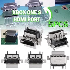 5Pcs HDMI 2.1 Port Replacement for Xbox One S Console Connector Socket Repair