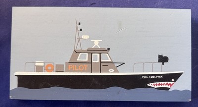 CAT  S MEOW VILLAGE BAY PILOT LAUNCH ''PHILADELPHIA''   1994  DE