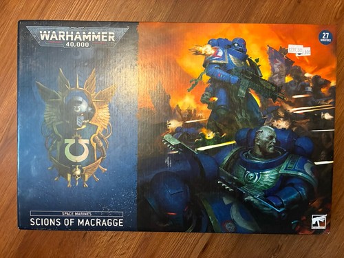 Warhammer 40k Battle For Macragge – Set Complet (boîte Ouverte, Figs Démontées Non Peintes)