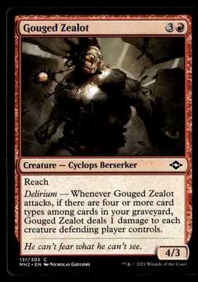2021 Modern Horizons 2 Gouged Zealot Draft_Innovation/Common #131