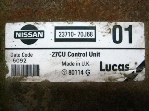 2371070J68 Centralina Motore per NISSAN PRIMERA BERL./ TRAVELLER (P10/W10 179846 - Foto 2 di 2