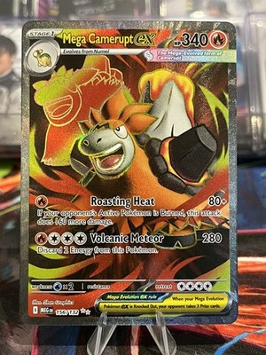 Pokemon - 156/132 - Mega Camerupt ex - Mega Evolution