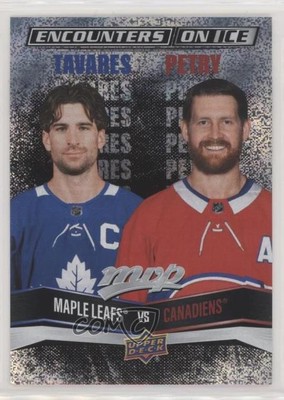 2022-23 Upper Deck MVP Encounters on Ice John Tavares Jeff Petry #EI-5