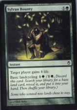 Sylvan Bounty - Duel Decks: Ajani vs. Nicol Bolas: #30, MTG Nm C262