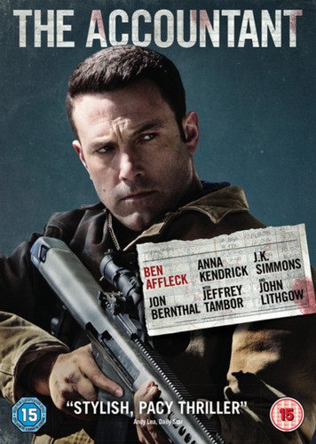 The Accountant (DVD) Anna Kendrick Ben Affleck Cynthia Addai-Robinson Jean Smart - Picture 1 of 2