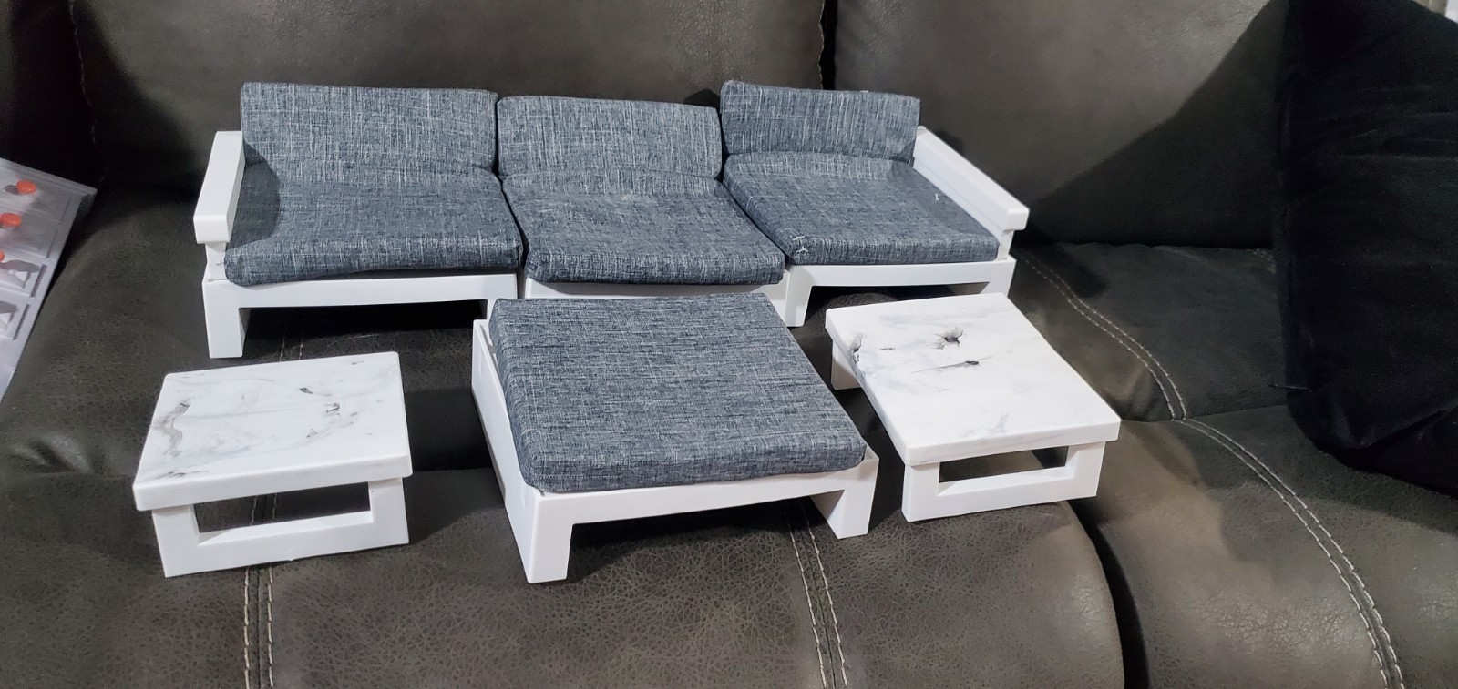 Doll Furniture My Life As Living Room Play Set Sofa/Couch  &