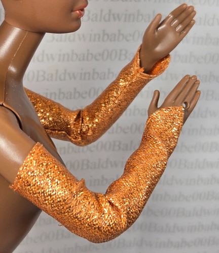 SLEEVES ~GOLDEN DREAM CHRISTIE DOLL 45TH ANNIVERSARY REPRO FINGERLESS GLOVES