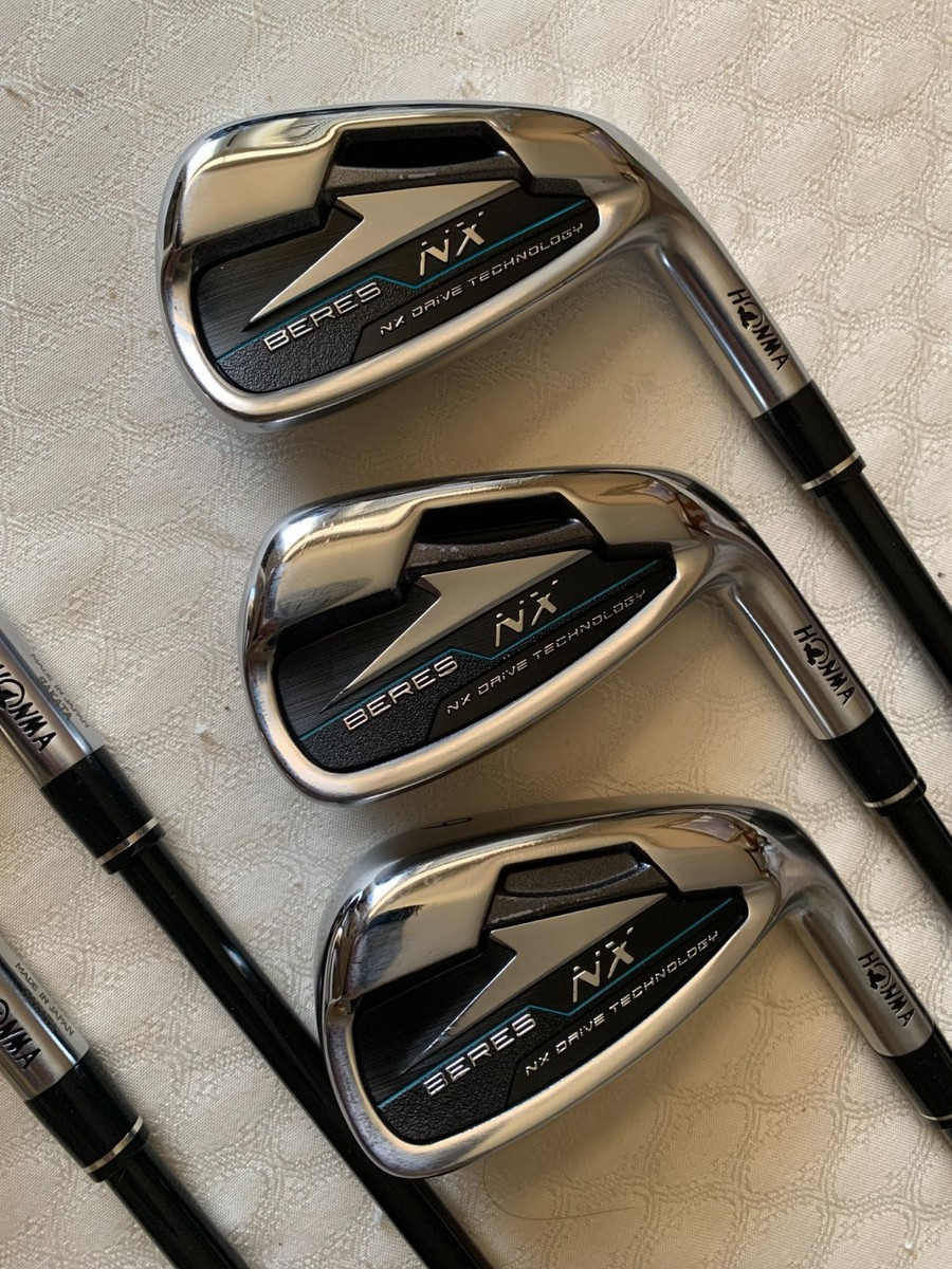 HONMA BERES NX Iron Set 7-11 (5 pcs) w/VIZARD for NX 45 Stiff R