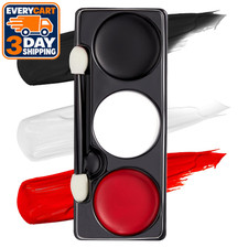 Spooktacular Creations Halloween Makeup Palette 3 Colors Face Body Paint for Adu