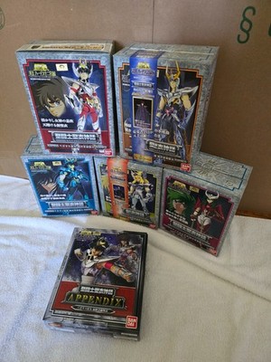 Saint Seiya Myth Cloth Bronze Set Pegasus Seiya Shiryu Hyoga Shun Ikki +appendix