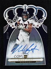 2019 Panini Chronicles Crown Royale Rookie Gold 8/10 Noah Fant #CR-13 Auto 0d44